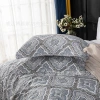 Cross-border supply of new printed checkered pure cotton bed cover three-piece set, cotton handcrafted summer cool quilt quilted quilt wholesale Application Scenario